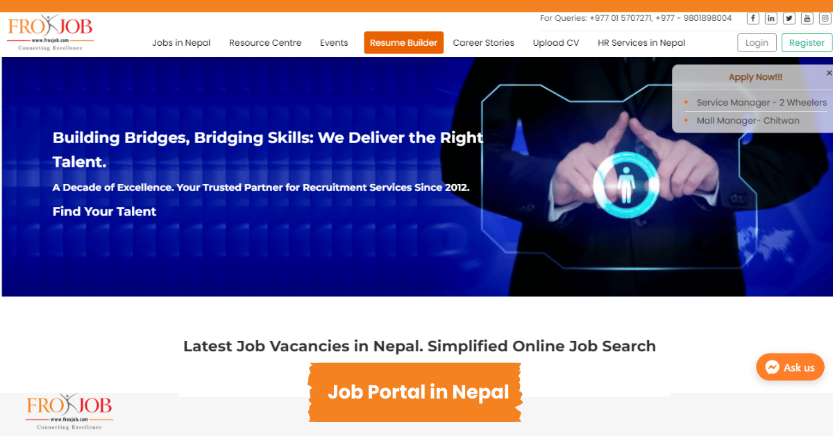 Job Portal in Nepal: Helping Job Seekers Apply for Jobs Easily and Efficiently