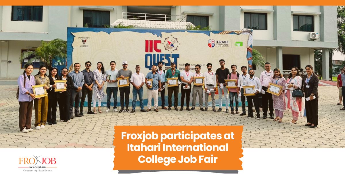 Froxjob participates at Itahari International College Job Fair