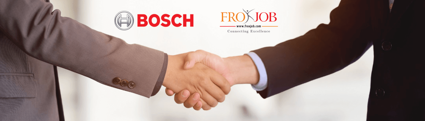 FroxJob signs MoU with BOSCH